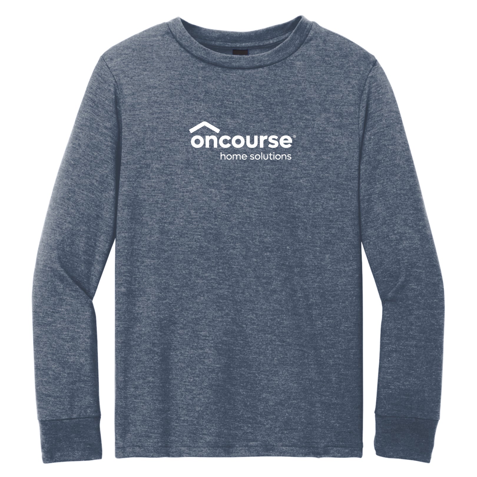 Custom District Youth Perfect Tri Long Sleeve Tee