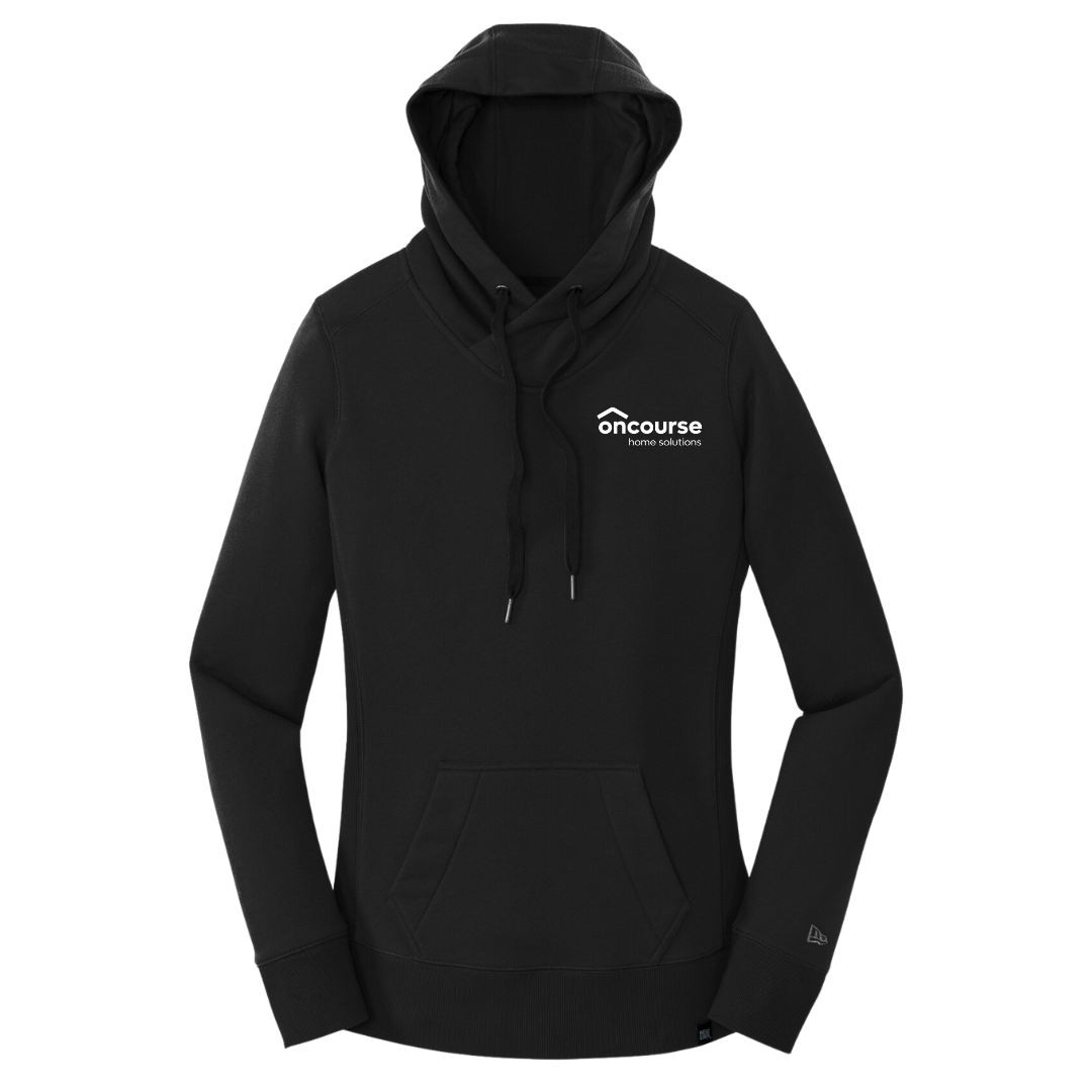 Custom Women's New Era French Terry Pullover Hoodie