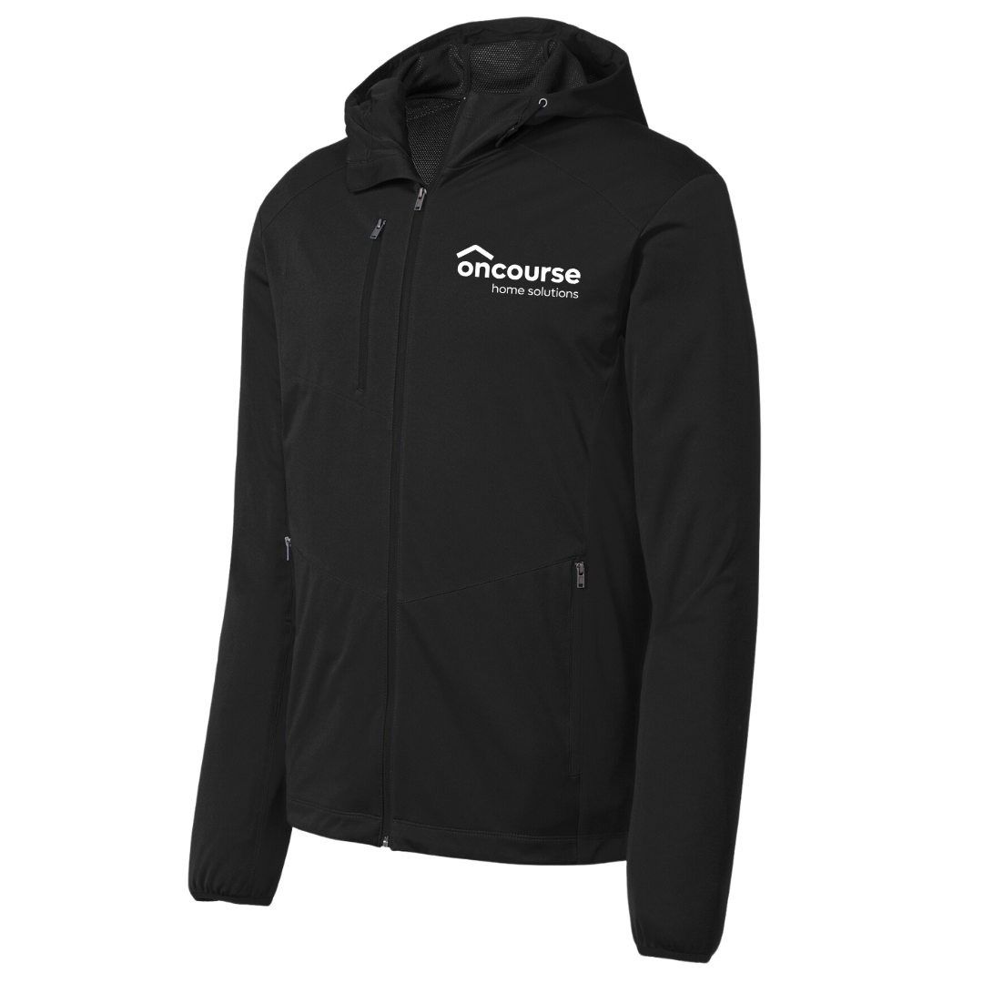Custom Men's Port Authority Active Hooded Soft Shell Jacket