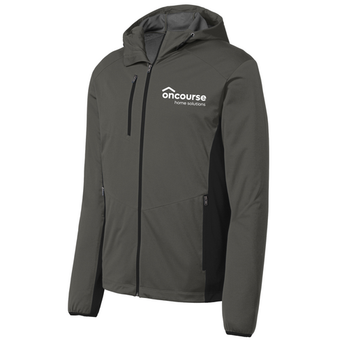 Custom Men's Port Authority Active Hooded Soft Shell Jacket