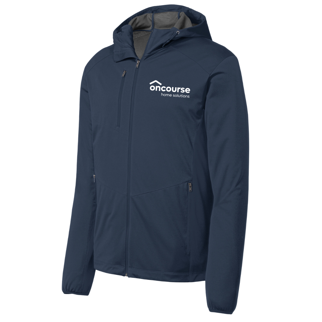Custom Men's Port Authority Active Hooded Soft Shell Jacket