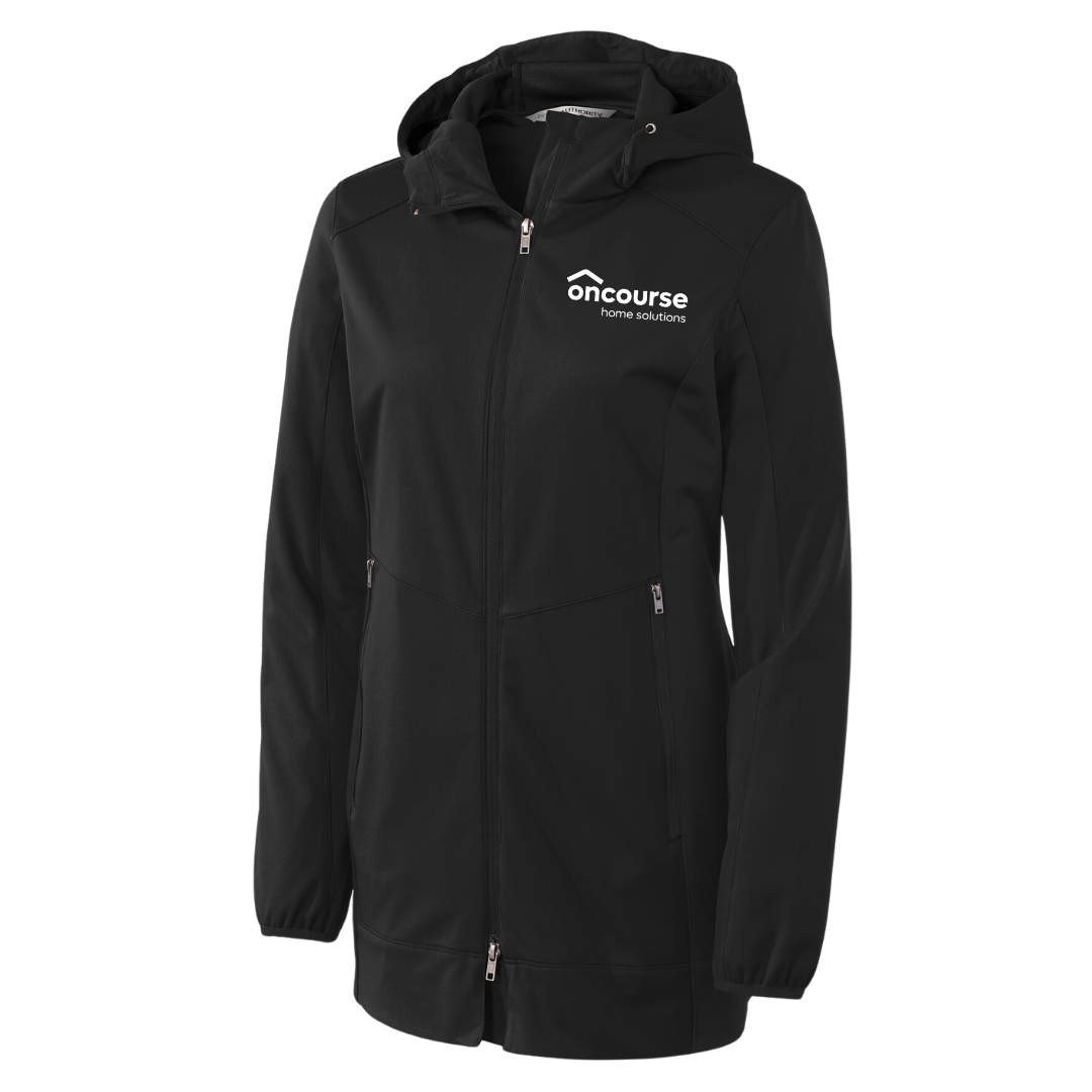 Custom Women's Port Authority Active Hooded Soft Shell Jacket