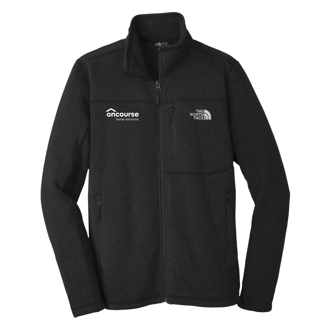 Custom Men's The North Face Sweater Fleece Jacket